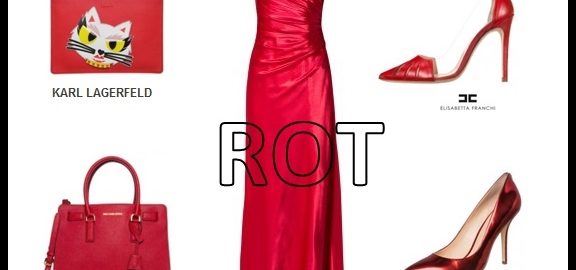 rote kleider fashion mode