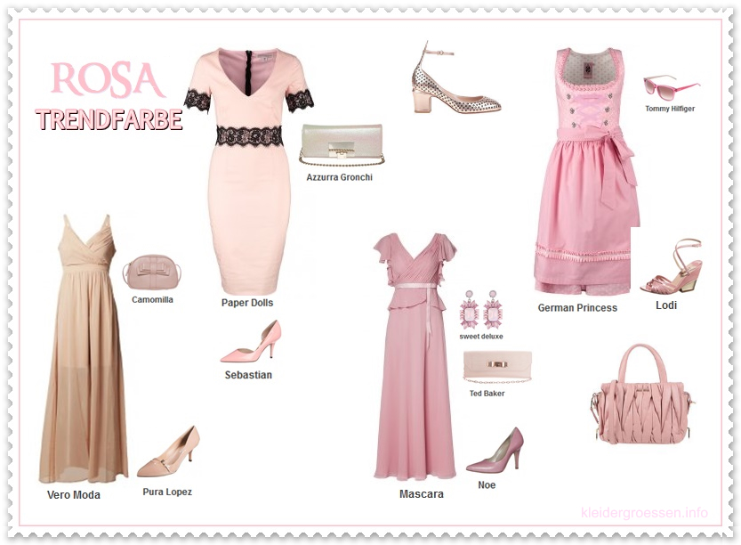 rosa damen fashion