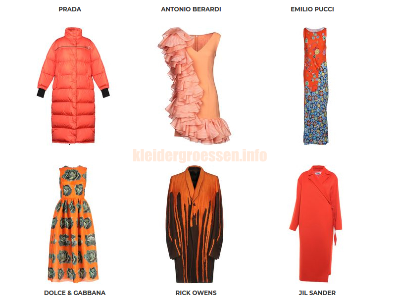 Orange Damen Mode online Shoppen