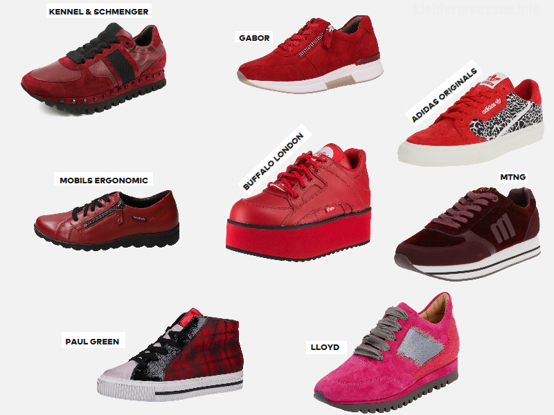 rote sneaker