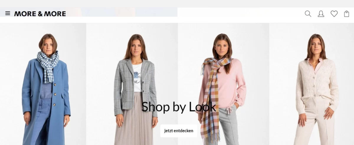 More and More online Shop Fashion Größen