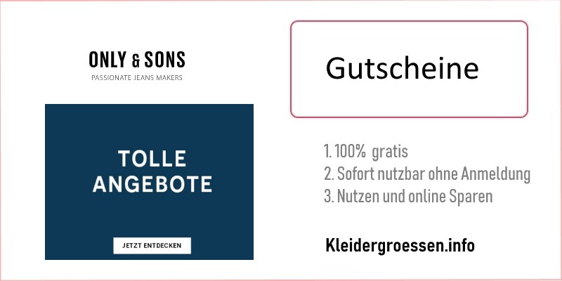 Only & Sons Gutscheine & Aktionen
