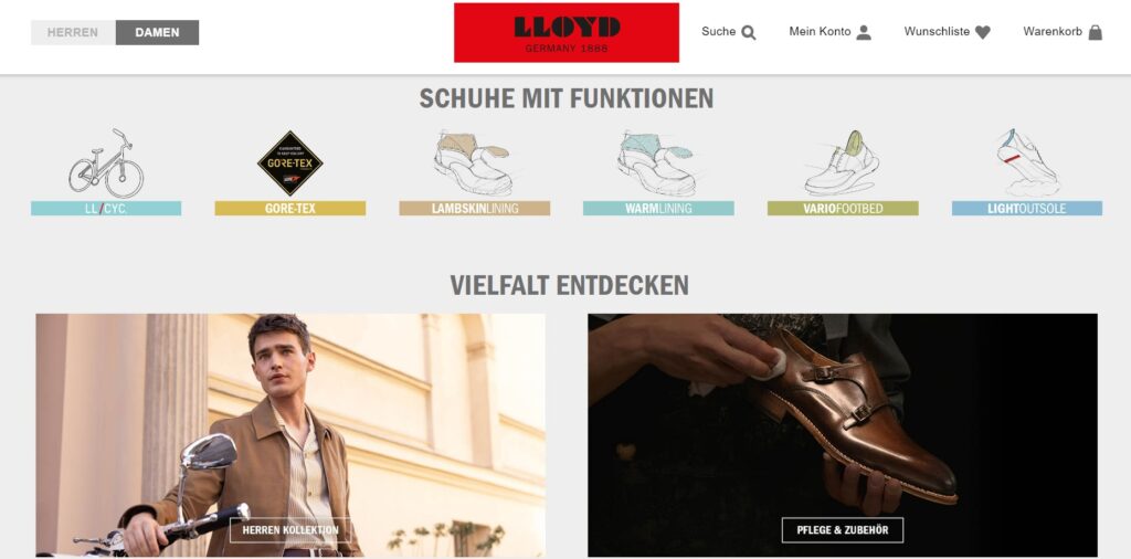 Lloyd Produkte online