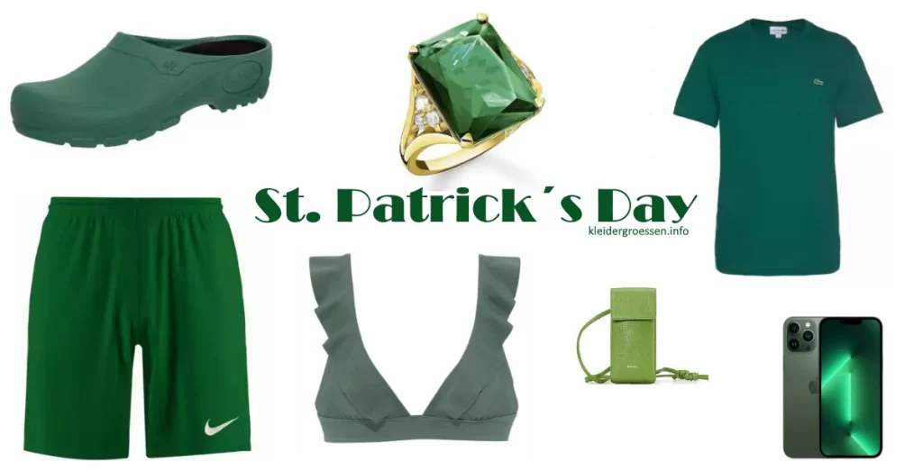 St. Patrick´s Day Grün Green Farbe