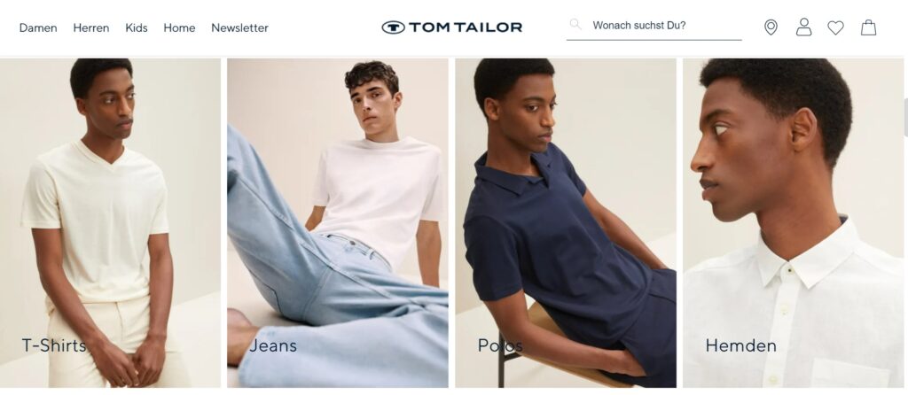 Tom Tailor Herren Mode Größen