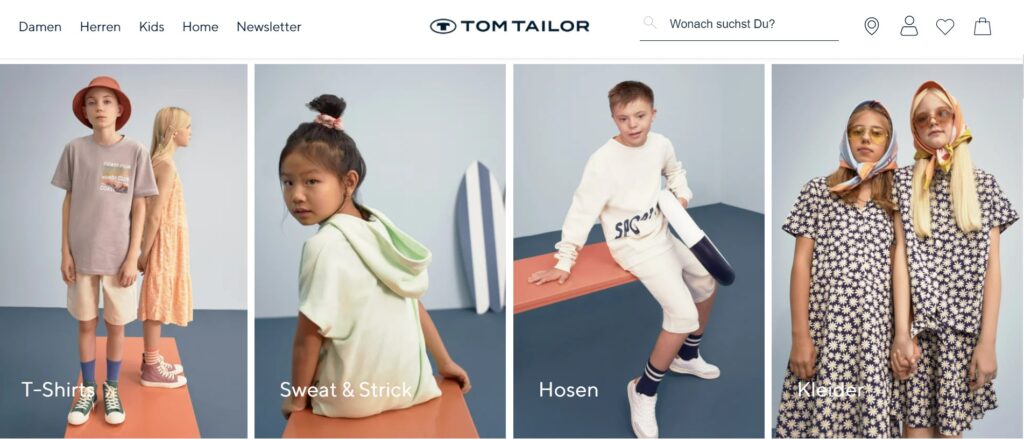 Tom Tailor Kinder Mode Größen