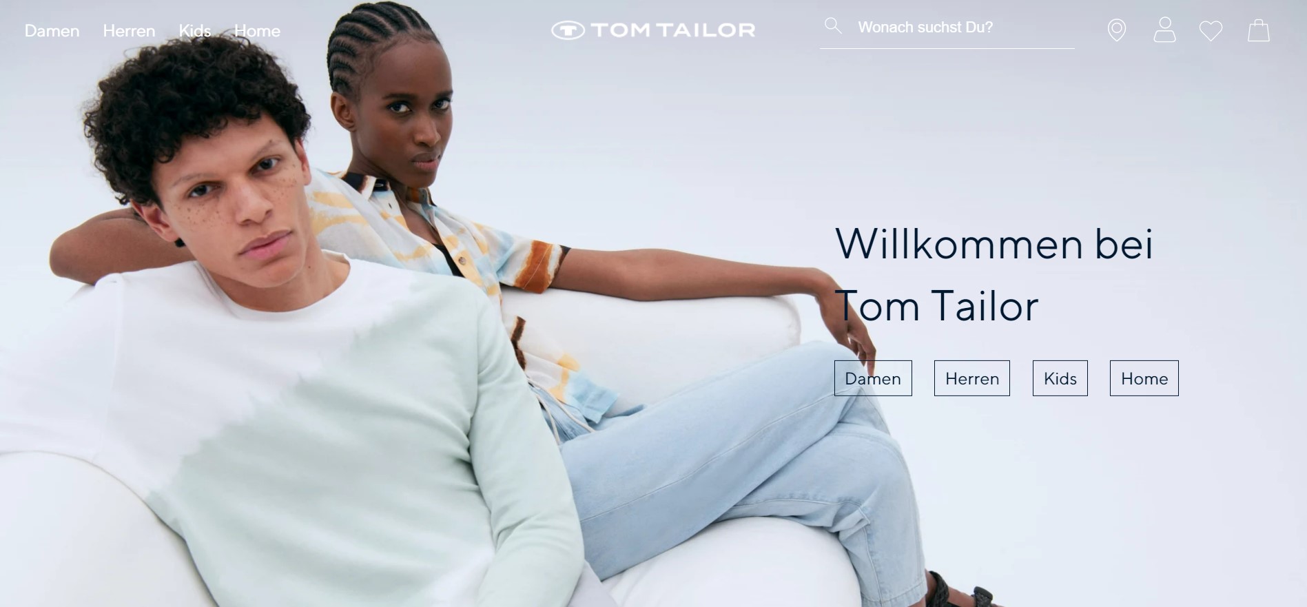 Tom Tailor online Shop Größen
