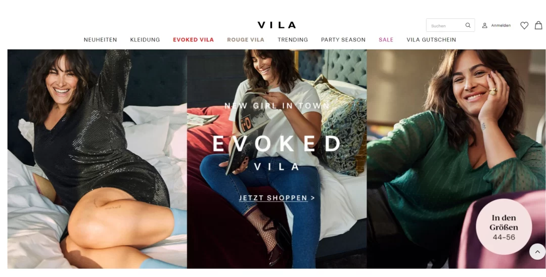 Vila Fashion Online Shop Größen
