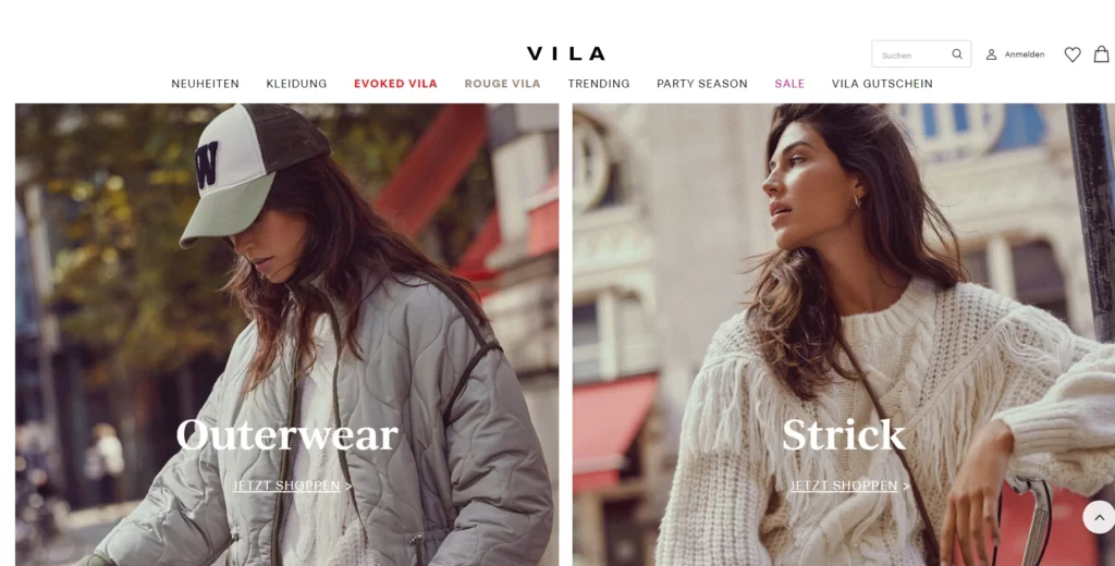 Vila fashion Größen Online Shop
