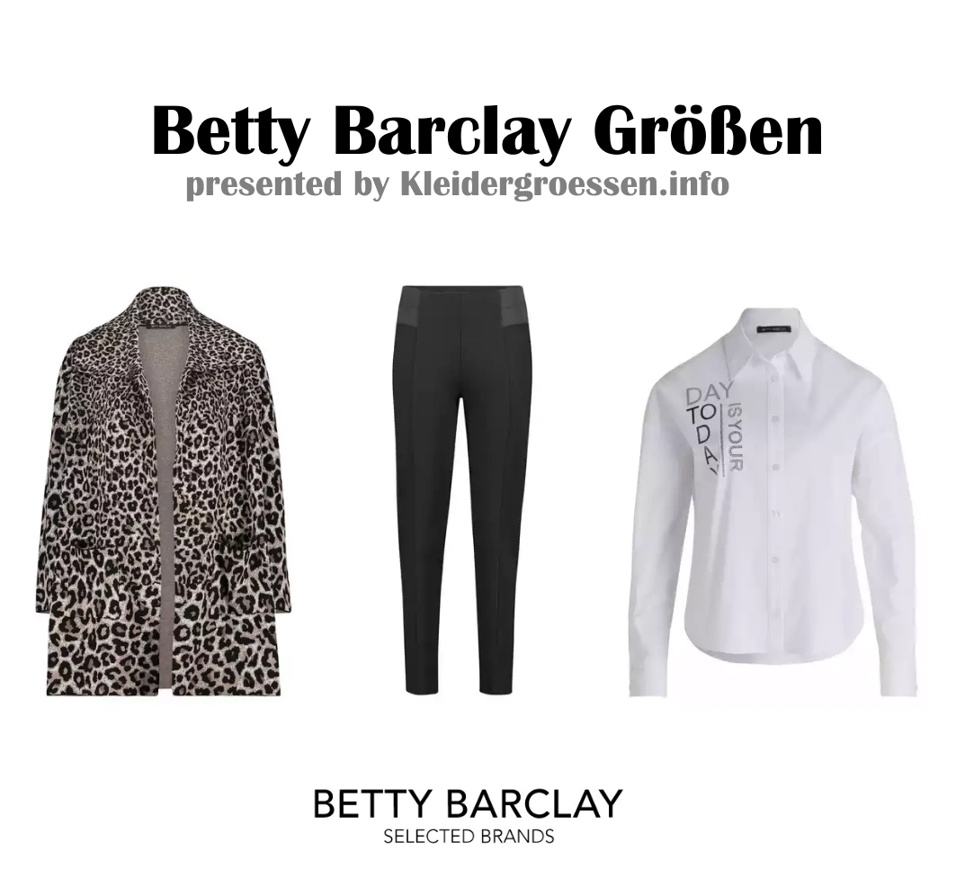 Betty Barclay Größen