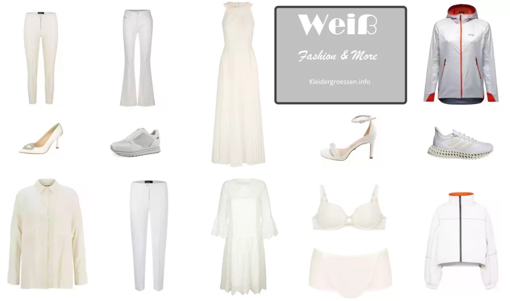 Weiß Damen Fashion & more