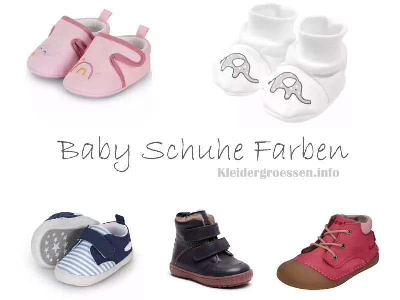 Baby Schuhe Farben