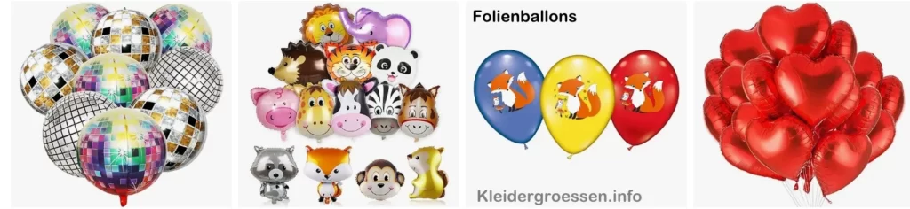 Kreative Folienballons