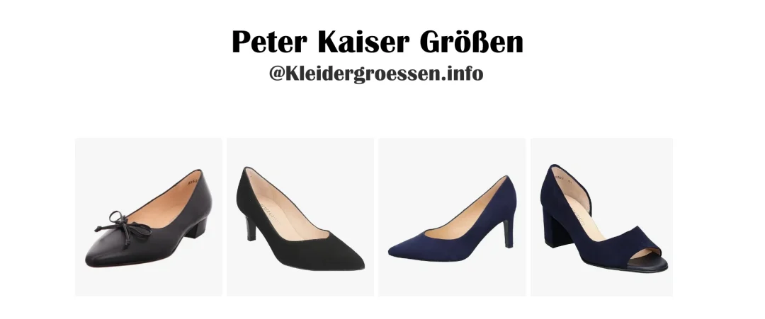 Peter Kaiser Größen
